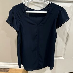 Navy Blouse